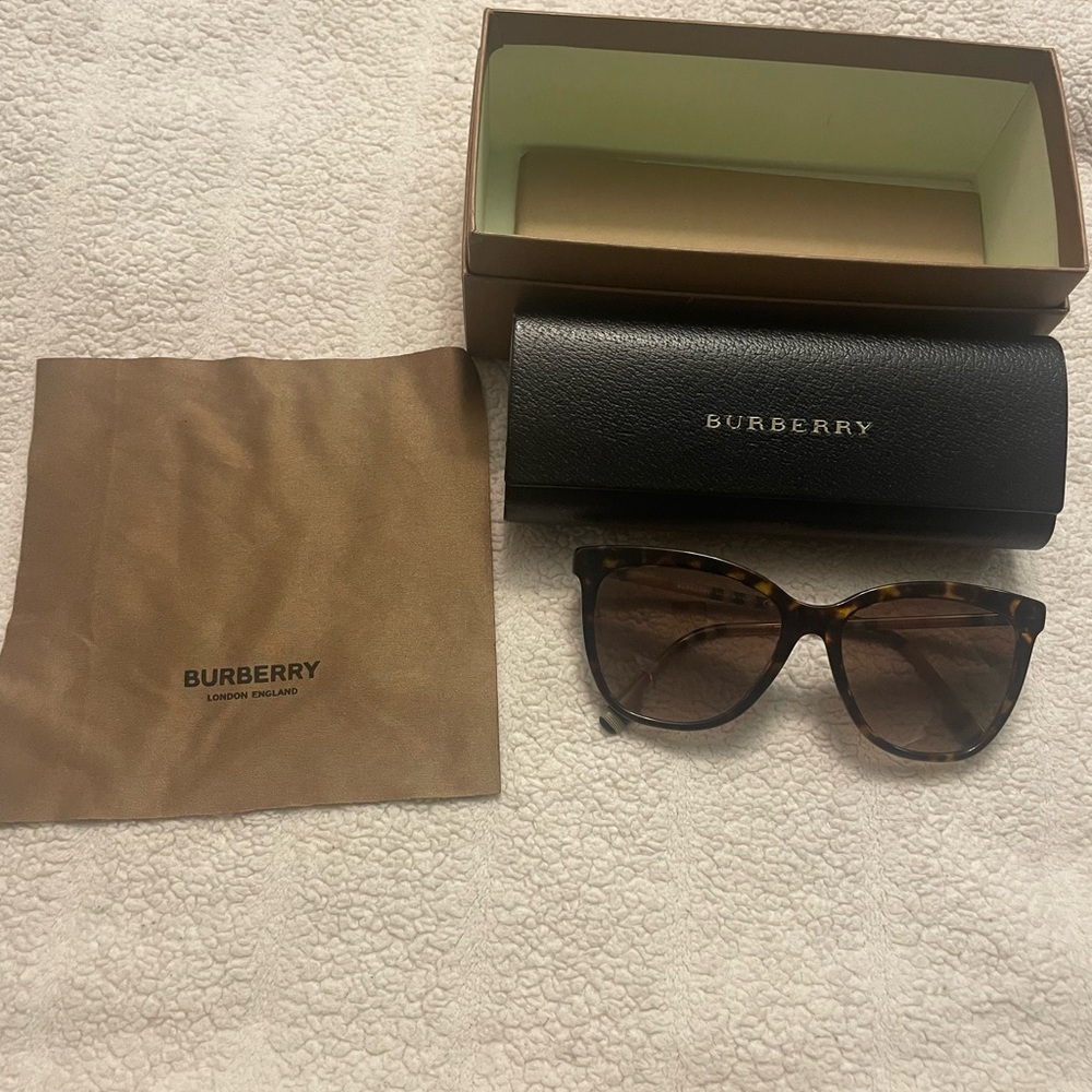 Burberry Brown Pattern Sunglasses - image 1